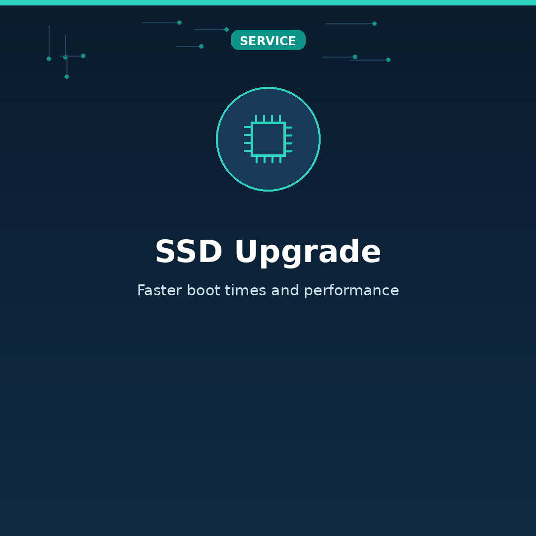 SSD Upgrade for seniors and families